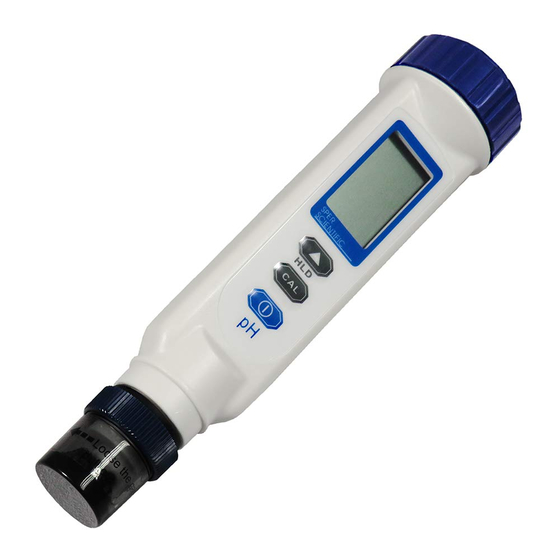 Sper scientific 850051 Quick Start Manual
