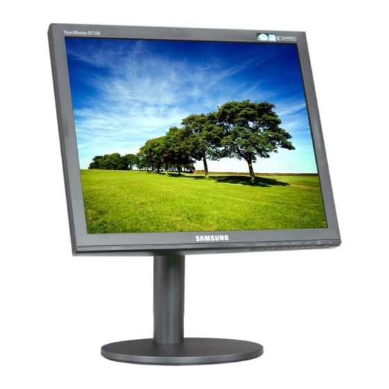 Samsung SyncMaster B1940EW User Manual