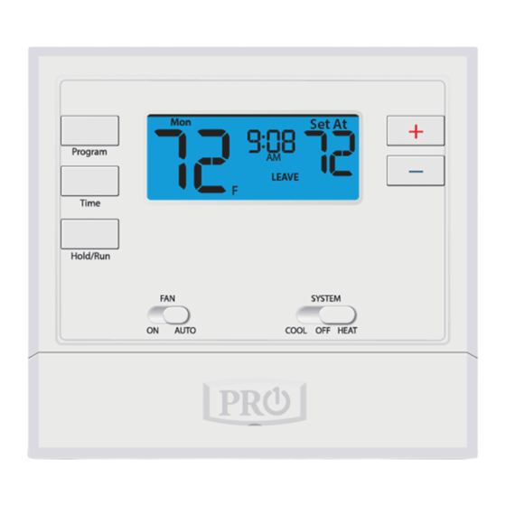 Pro1 IAQ T605-2 Operation Manual