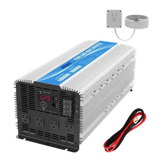 Giandel PS-4000QAR User Manual