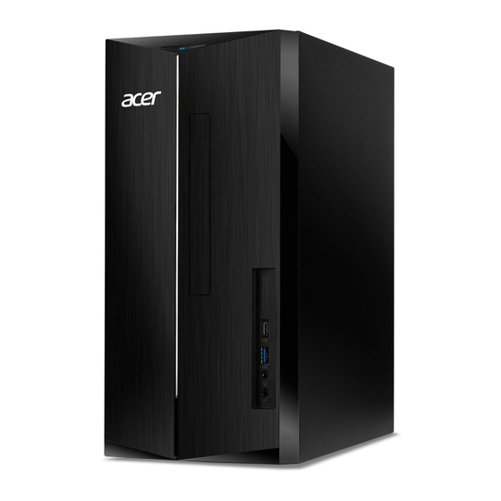 Acer Aspire XC-1760 I5202 User Manual