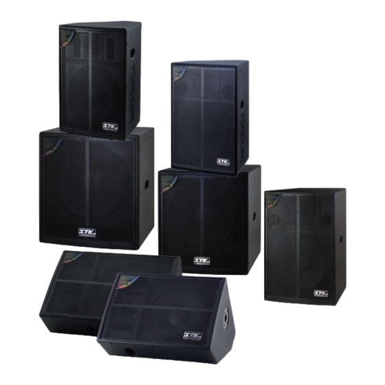STK Professional Audio GD Series Owner's Manual