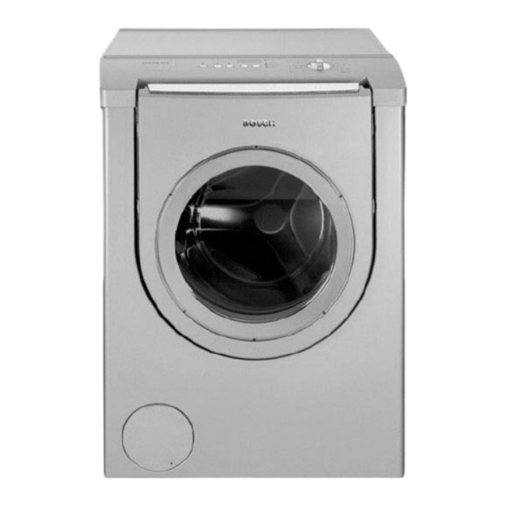 Bosch Nexxt WTMC352SUC Operating, Care And Installation Instructions Manual