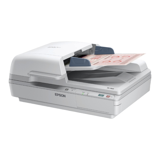 Epson DS-7500 WorkForce DS-7500 Product Specifications