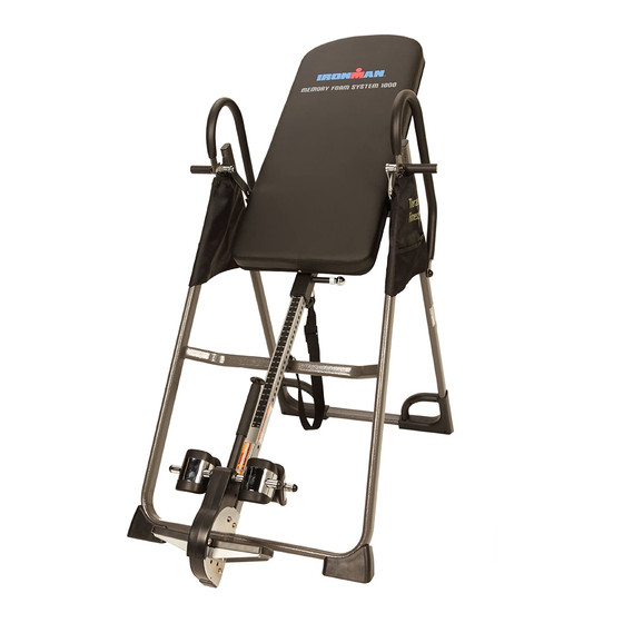 Ironman Fitness 5800 Owner's Manual