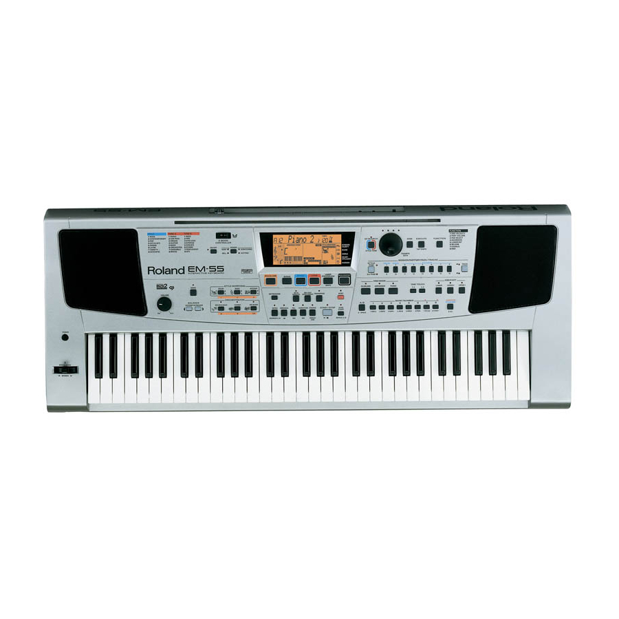 Roland EM-55 Owner's Manual