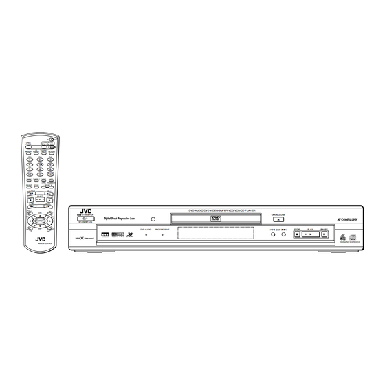 JVC XV-SA72SL Instructions Manual