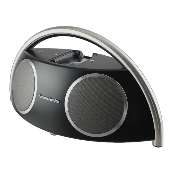 Harman Kardon GO PLUS PLAY Owner's Manual