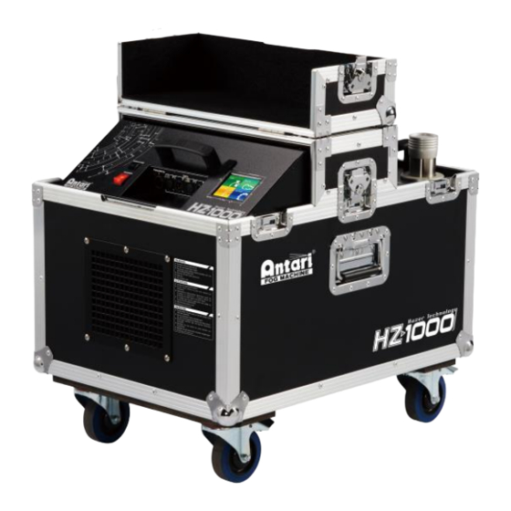 Antari HZ-1000 User Manual