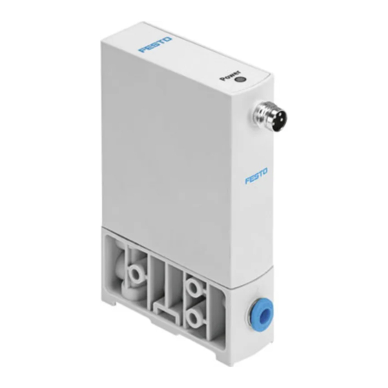 Festo VEAB Series Operating Instructions