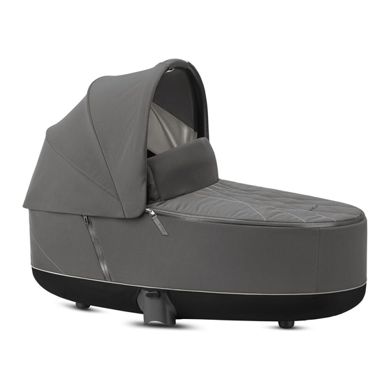Cybex Platinum PRIAM LUX CARRY COT Manual