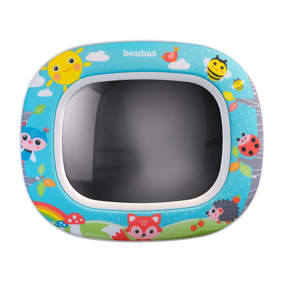 benbat NIGHT&DAY Car Mirror Instructions For Use Manual
