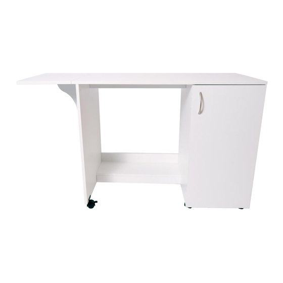 Arrow Hobby Craft Desk X1001 Assembly Instructions Manual
