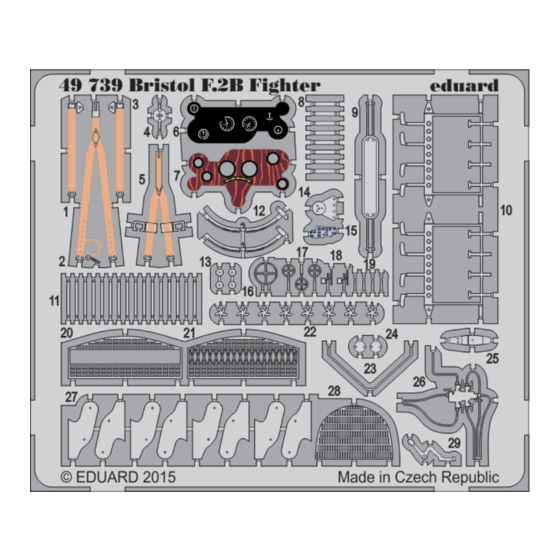 Eduard Bristol F.2B Fighter Manual