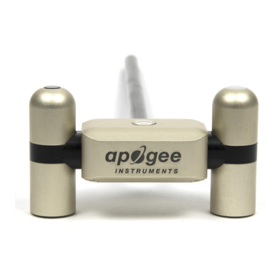 Apogee SN-500 Quick Start Manual