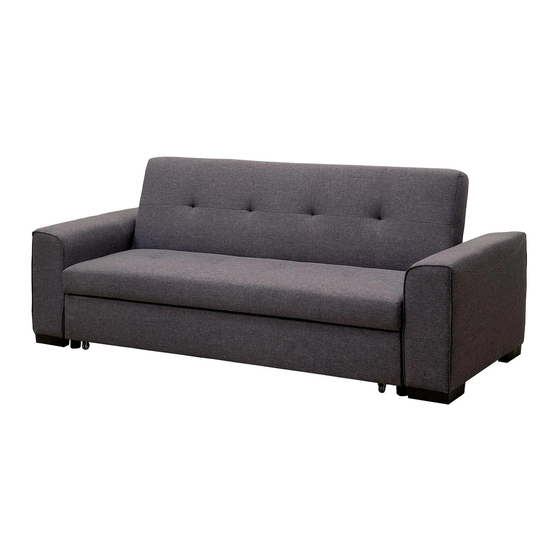 Furniture of America CM2815 Futon Sofa Manuals
