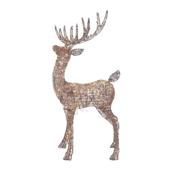 Home Accents Holiday 21RT2102111 Assembly Instructions