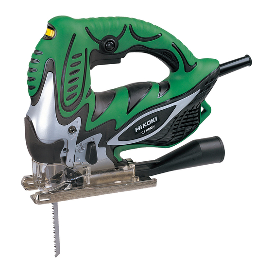 User Manuals: HIKOKI CJ 110MV Jig Power Tool