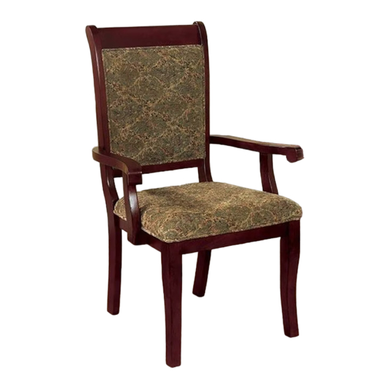 Furniture of America CM3224AC-2PK Assembly Instructions Manual