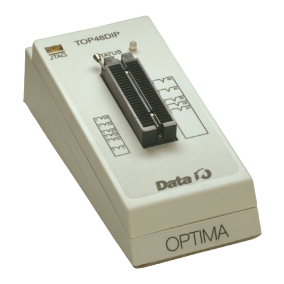 Data I/O OPTIMA Getting Started Manual