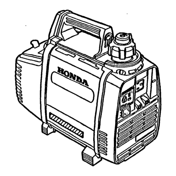 Honda EX350 Owner's Manual