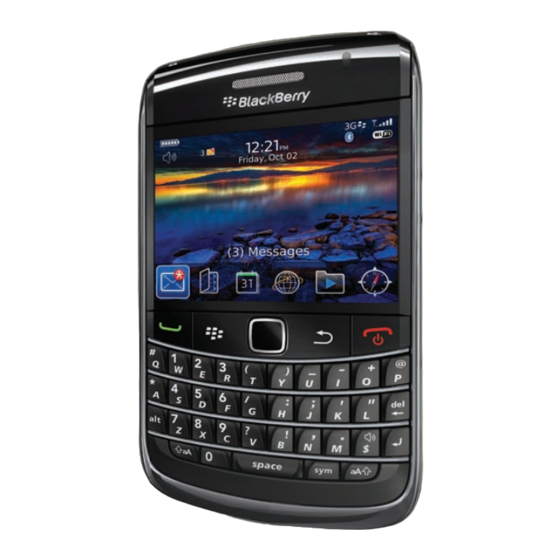 Blackberry Bold 9700 Manual