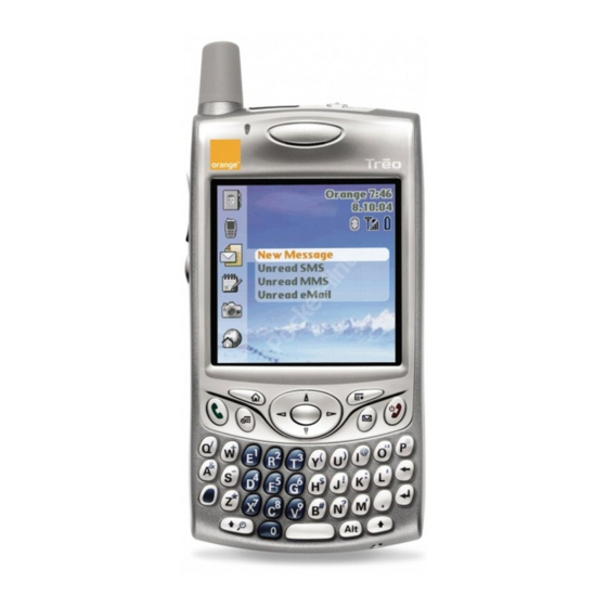 PALM TREO 650 USING MANUAL Pdf Download | ManualsLib