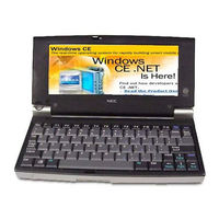 NEC MobilePro 750C User Manual