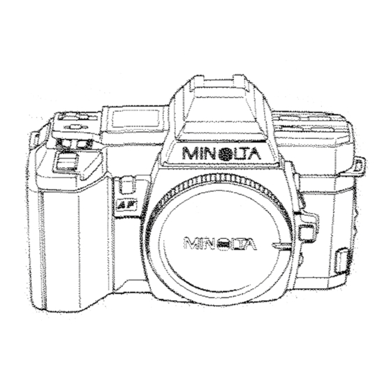 MINOLTA 7000 MAXXUM MANUAL Pdf Download ManualsLib