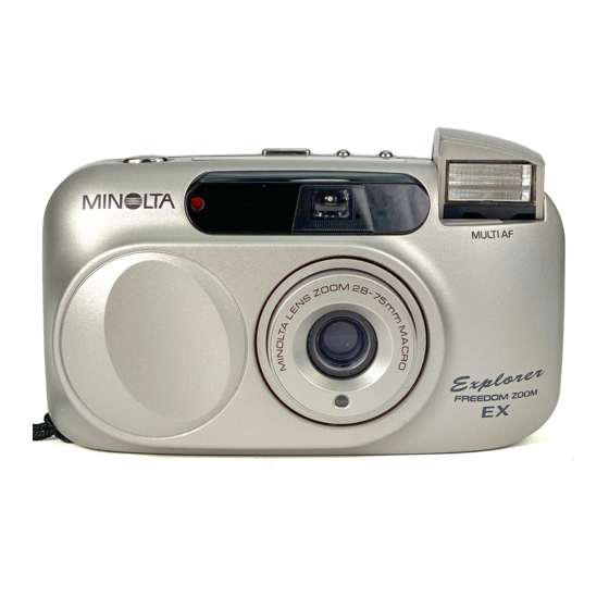 MINOLTA EXPLORER FREEDOM ZOOM INSTRUCTION MANUAL Pdf Download ManualsLib