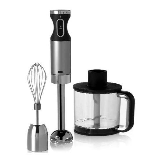 MORPHY RICHARDS HAND BLENDER SET REV 1 INSTRUCTIONS MANUAL Pdf
