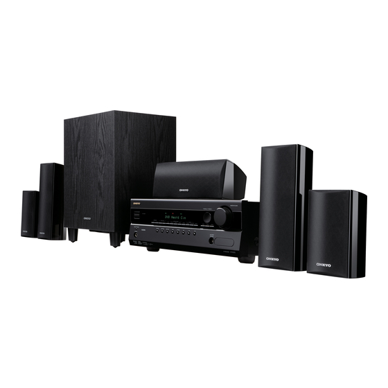 Onkyo HT-R370 Instruction Manual