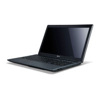 Acer Aspire 5735Z Series Quick Manual