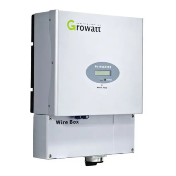 Growatt 2000-US Operation Manual