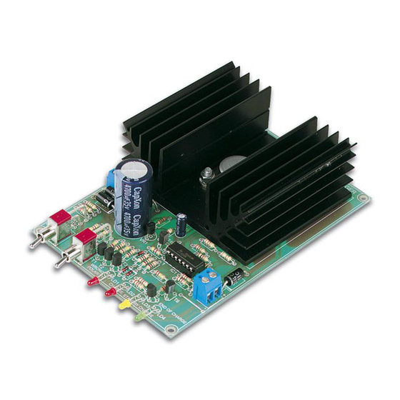 Velleman K8012 Illustrated Assembly Manual