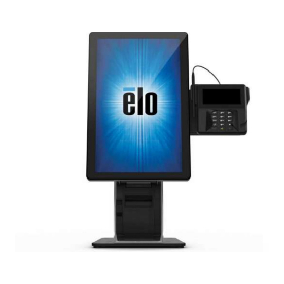 Elo Touch Solutions E062324 Manuals