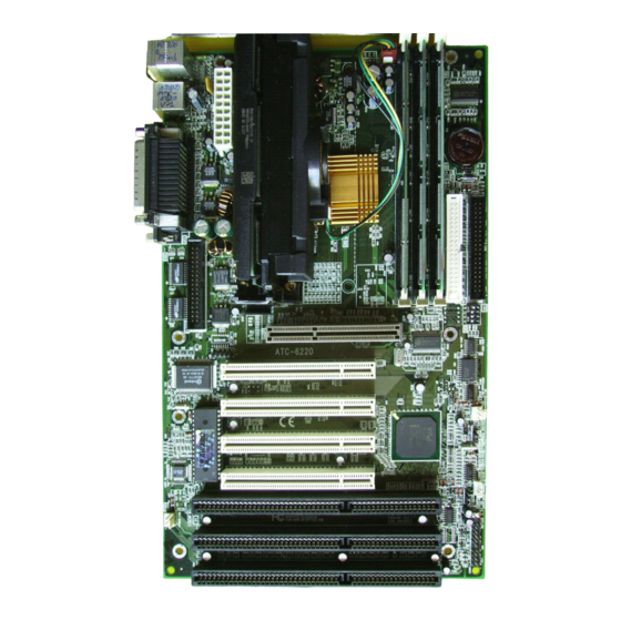 User Manuals: A-Trend 6220M Intel 440BX motherboard