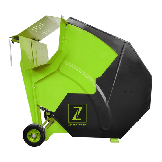 ZIPPER MASCHINEN ZI-WP700TN User Manual