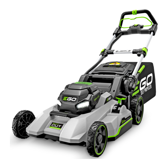 Ego Power+ LM2135E-SP Operator's Manual