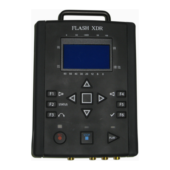 Convergent Design Flash XDR Recorders Manuals