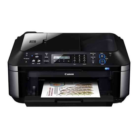 Canon PIXMA MX410 Network Setup Manual