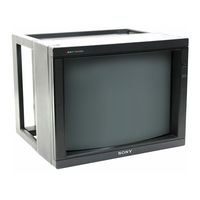 Sony PVM-2530 Operating Instructions Manual