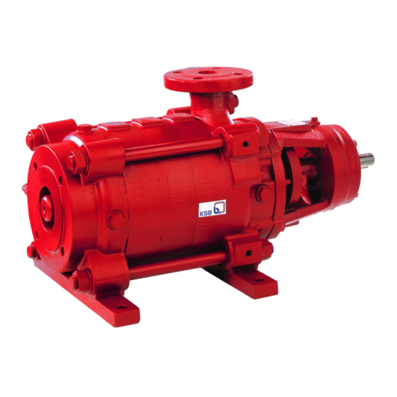 KSB Multitec A SX Installation & Operating Manual