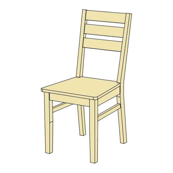 Unique Furniture Nors Chair 708-157-1042 Assembly Instruction Manual