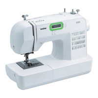 Brother ES2000 - 77 Stitch Function Computerized Free Arm Sewing Machine Operation Manual