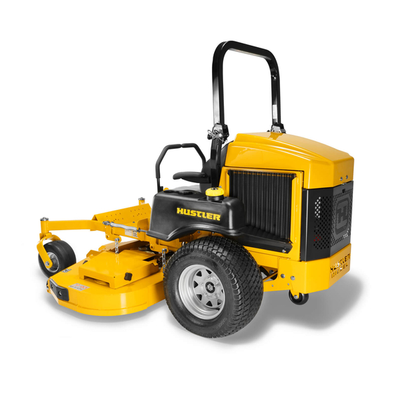 HUSTLER Z Diesel General Service Manual