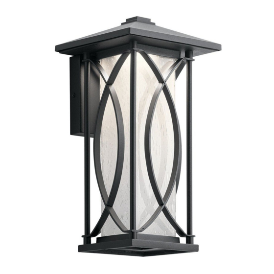 Kichler Lighting 49973BKTLED Quick Start Manual