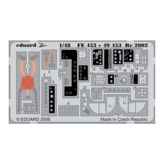 Eduard Re 2002 S.A. Quick Start Manual