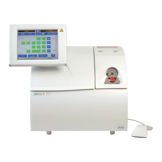 Roche cobas b 221 system Service Manual