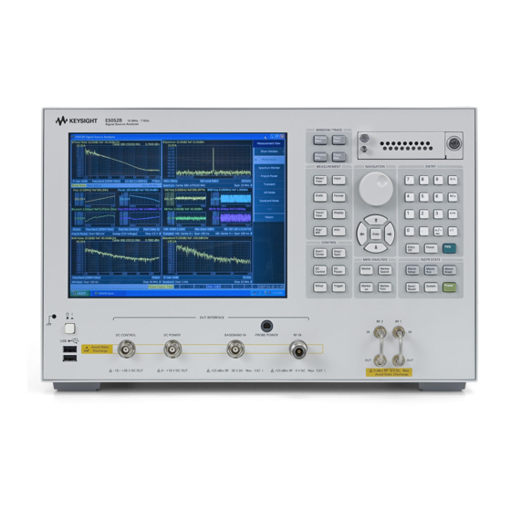 Keysight E5052B Service Manual